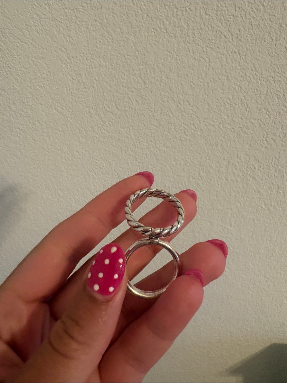 David Yurman Two Row Ring Sterling Silver - Picture 3 of 8